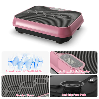 Vibration Plate Exercise Machine - Pink